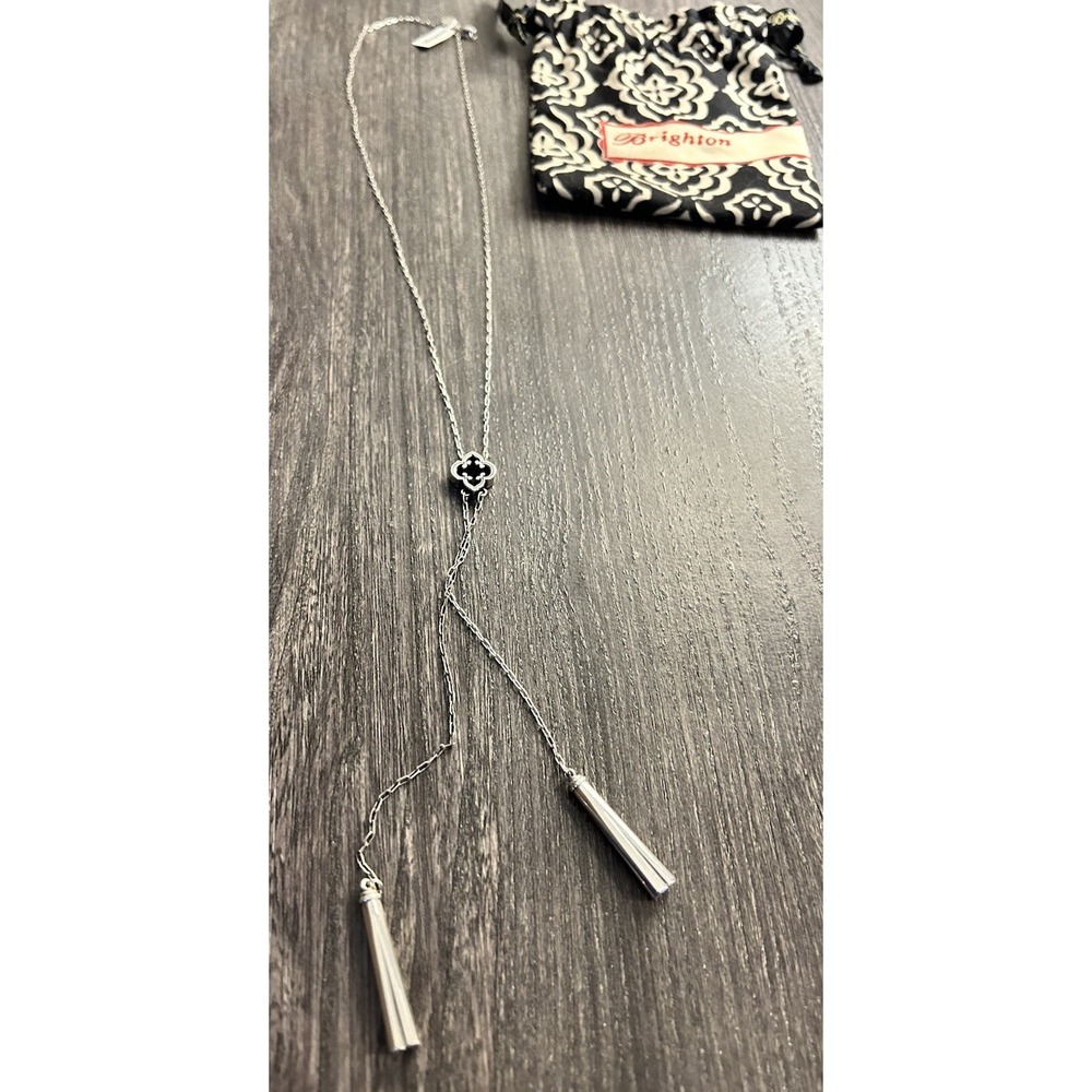 Brighton Toledo Alto Lariat‎ Necklace-Silver-BNWOT